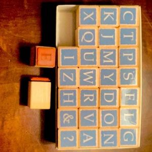 Hero Arts alphabet stamps